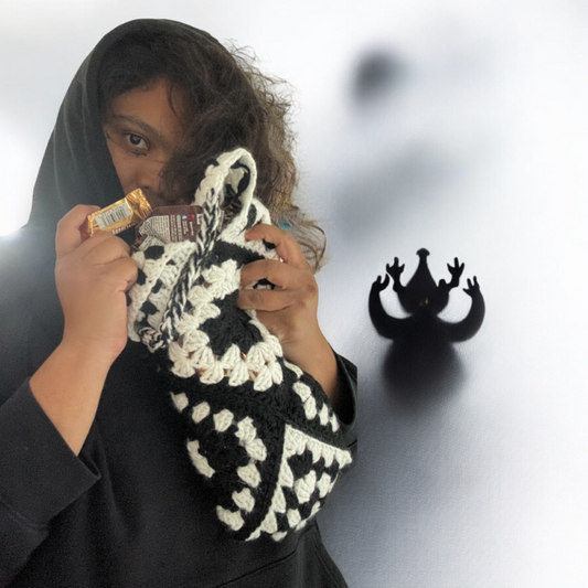 Halloween Quirky Treat Bag Crochet Pattern