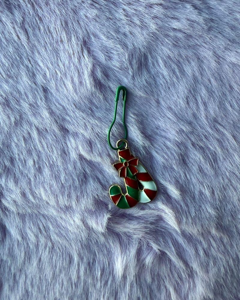 Christmas Charm Stitch Markers for Crochet & Knitting (Set of 3)