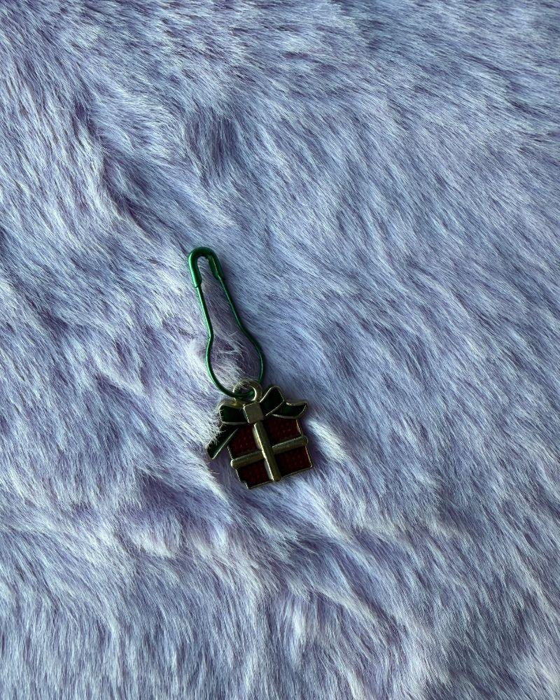 Christmas Charm Stitch Markers for Crochet & Knitting (Set of 3)