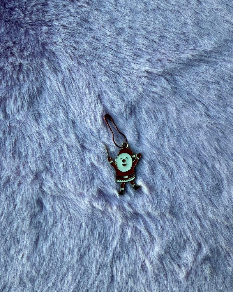 Christmas Charm Stitch Markers for Crochet & Knitting (Set of 3)