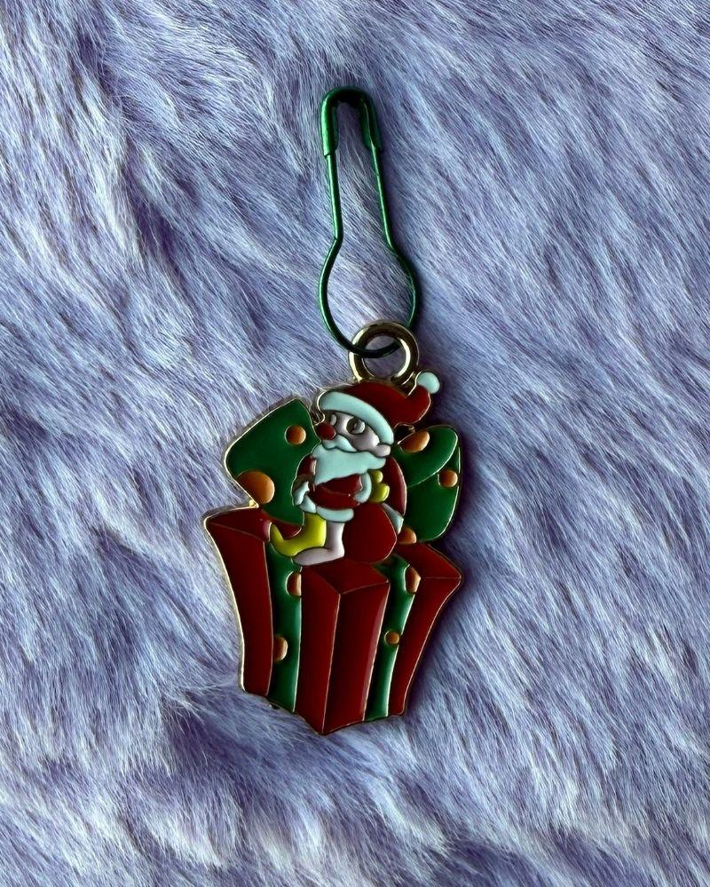 Christmas Charm Stitch Markers for Crochet & Knitting (Set of 3)
