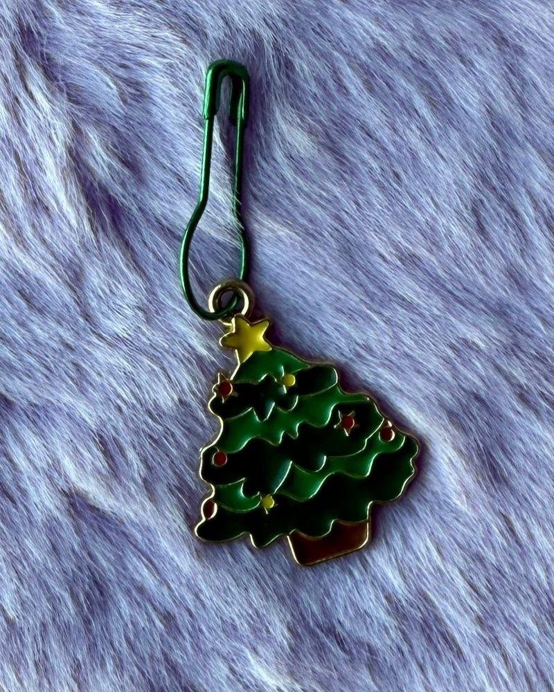 Christmas Charm Stitch Markers for Crochet & Knitting (Set of 3)
