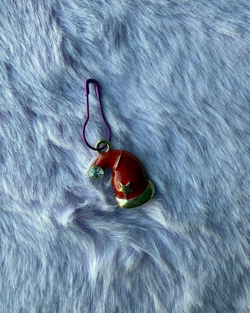 Christmas Charm Stitch Markers for Crochet & Knitting (Set of 3)