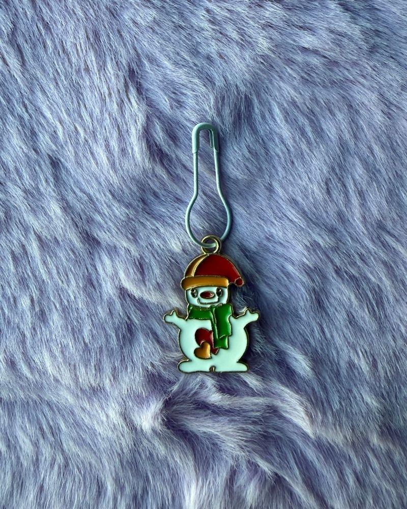 Christmas Charm Stitch Markers for Crochet & Knitting (Set of 3)