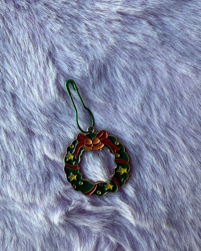 Christmas Charm Stitch Markers for Crochet & Knitting (Set of 3)