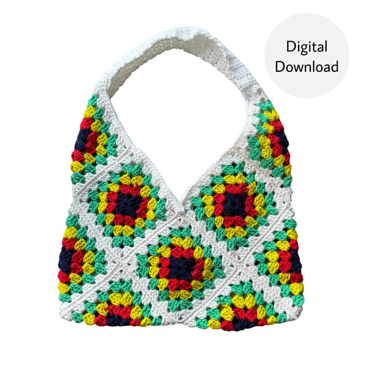 Granny Square Shoulder Bag Pattern