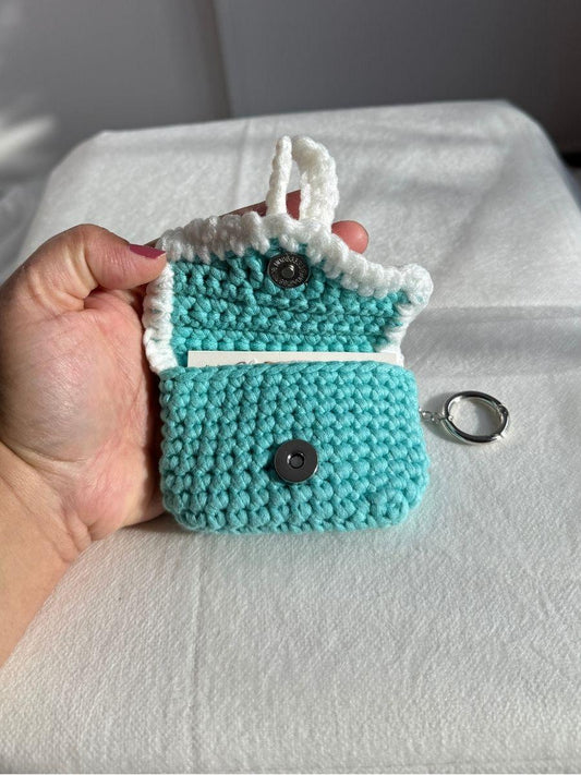 Handmade Air pod Pouch Keychain