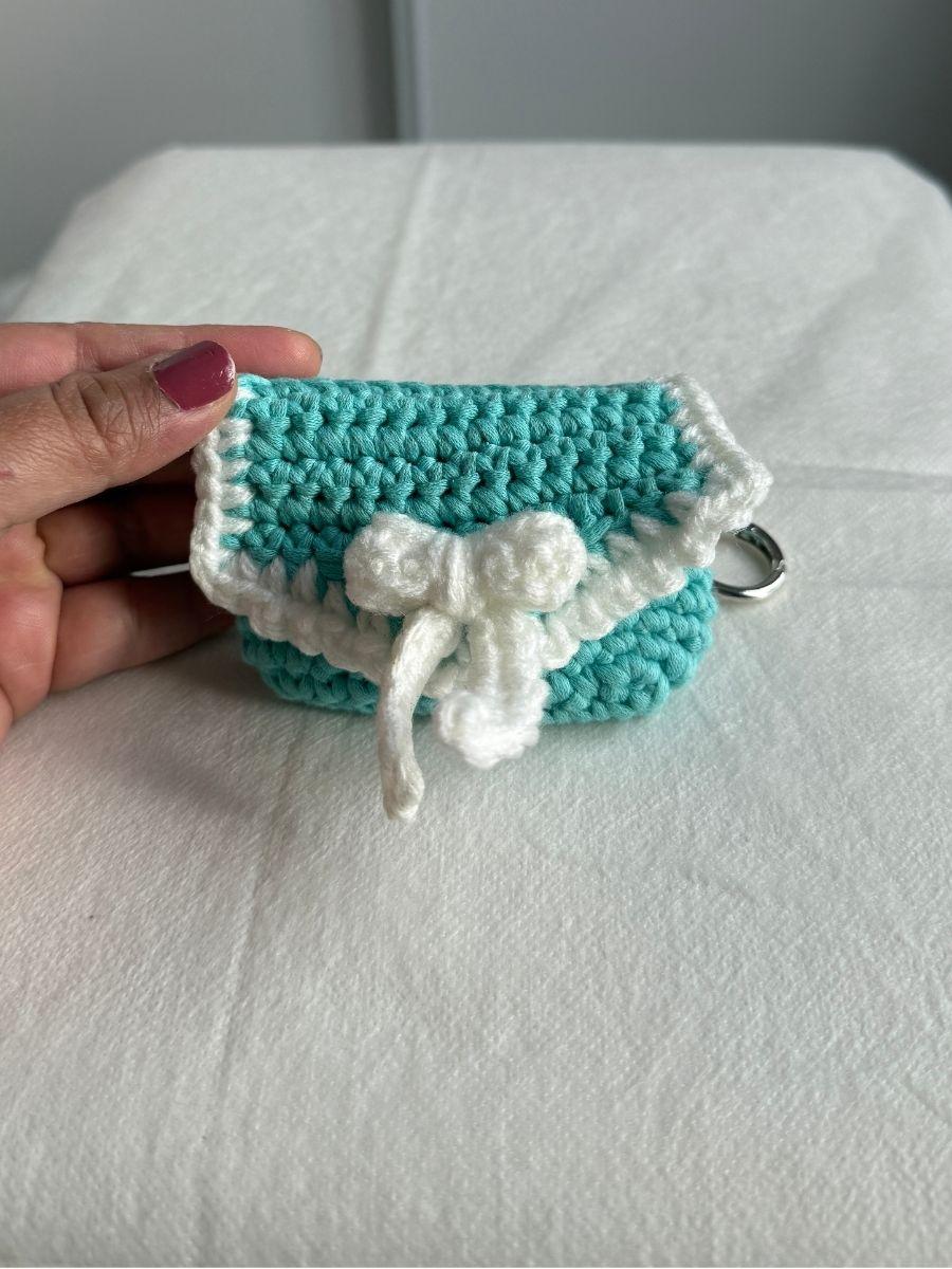 Handmade Air pod Pouch Keychain