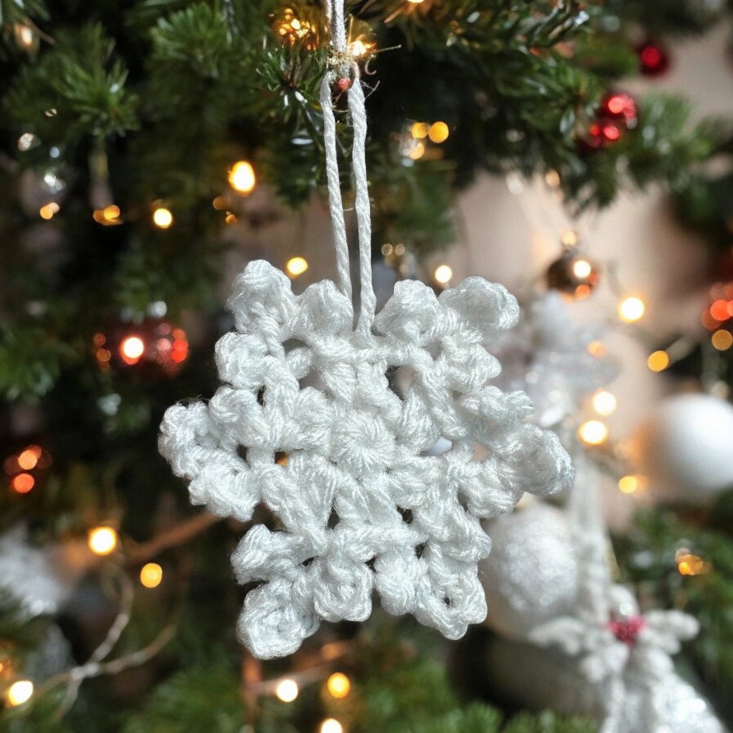 Christmas Tree Ornaments Crochet Pattern