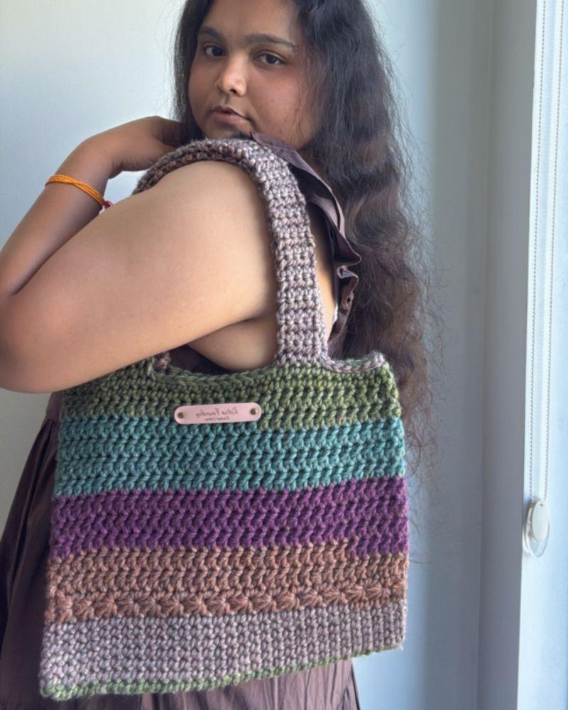 Handmade Jasmine Shoulder Bag