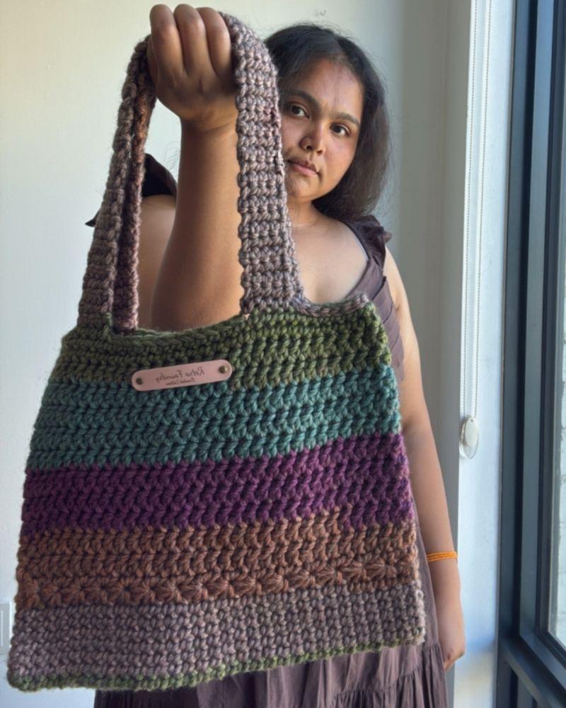 Handmade Jasmine Shoulder Bag